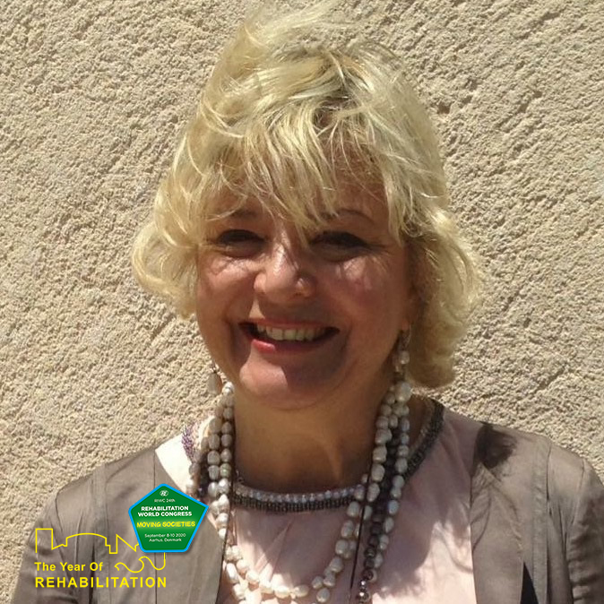 Honored to present Dr #MatildeLeonardi as Key Note Session speaker at the ##RIWorldCongress2020. Dr Leonardi will deliver a key note on the congress topic Rehabilitation as a Life-Long Health Strategy. 
Learn more: riworldcongress2020.com/key-note-speak…

#MovingSocieties #YearOfRehabilitation