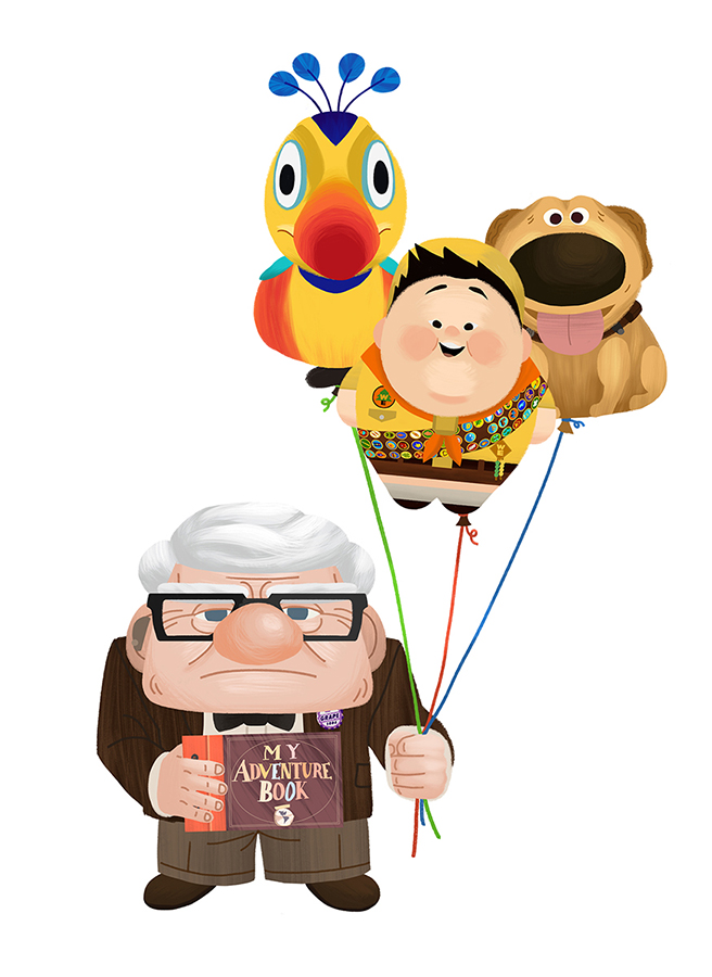 disney movie up clipart