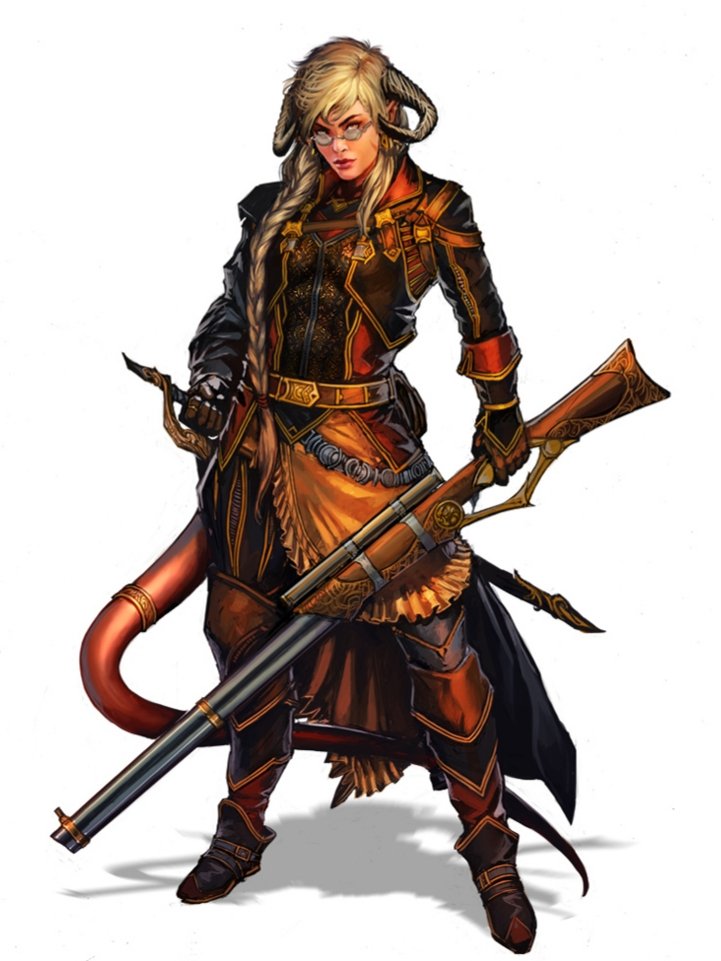 I think it would be fun to take some of the best currated homebrew content and replace some of the official stuff. Instead of wizards/sorcerers, you'd have shamans/witches. Instead of rangers/fighters your world would have gunslingers/bloodhunters. #DnD5E

Art - Yama Orce