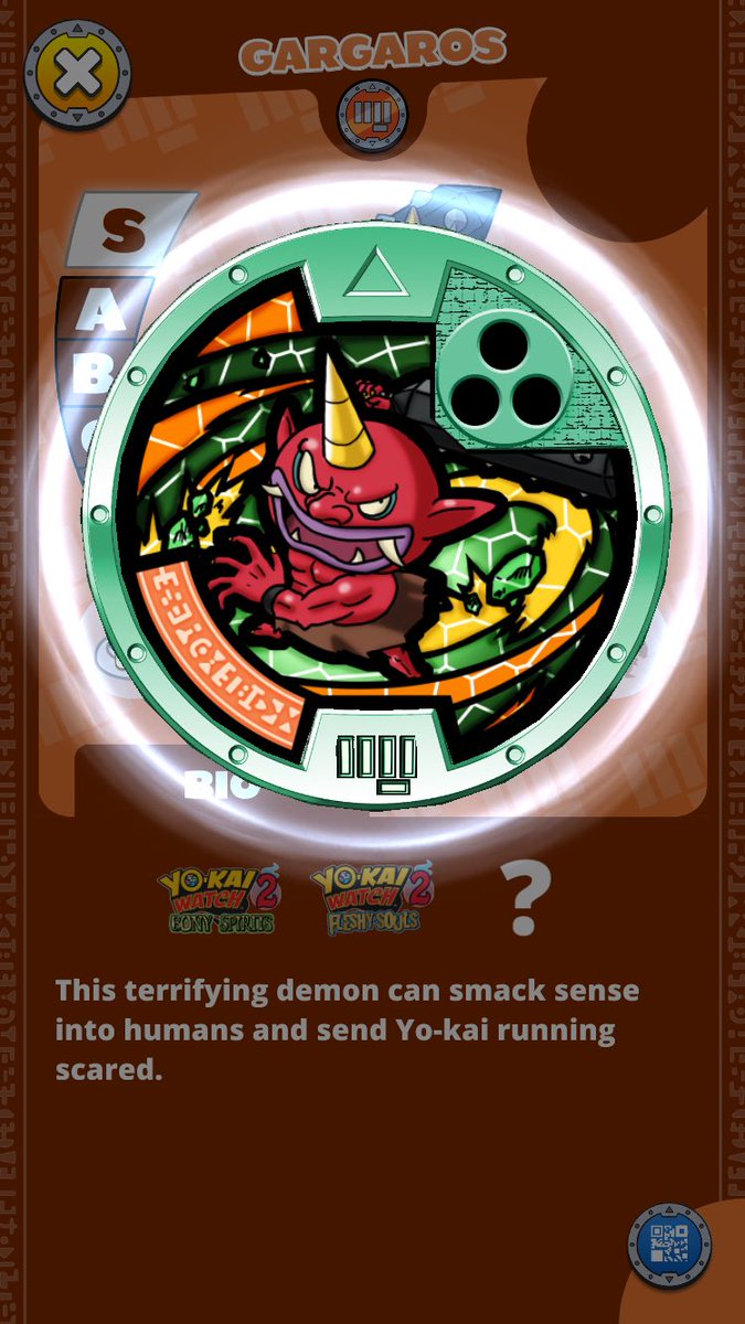 Medalhas YoKai Watch Yo-Motion serie 2