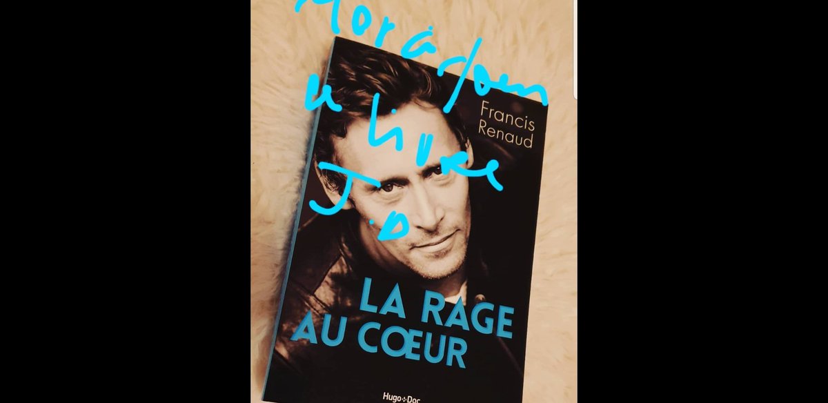 FrancisRenaud1's tweet photo. Merci Julien #larageaucoeur #hugoetcie #hugodoc #livres #parcours #autobiographie #cinéma #acteursfrançais @HugoetCie https://t.co/OMFDOvNfuN