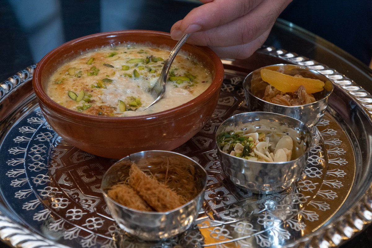 AlAziziyahHotel's tweet photo. Add your favourite toppings and enjoy the most yummy Umm Ali you ever had!
It’s a sold out quite every day, so hurry while it lasts!
Only at Victoria Lounge
#ummali #victorialounge #dohalounge #alaziziyahboutiquehotel #ummalidoha #musttry #specialmade #arabicdessert #dukkan https://t.co/Se2LcSppoq
