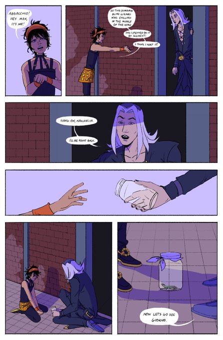 abbacchio and narancia's friendship #jjba 