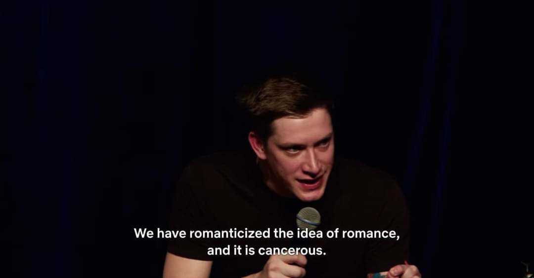 I needed this. So I'm posting this. The comedians name is Daniel Sloss