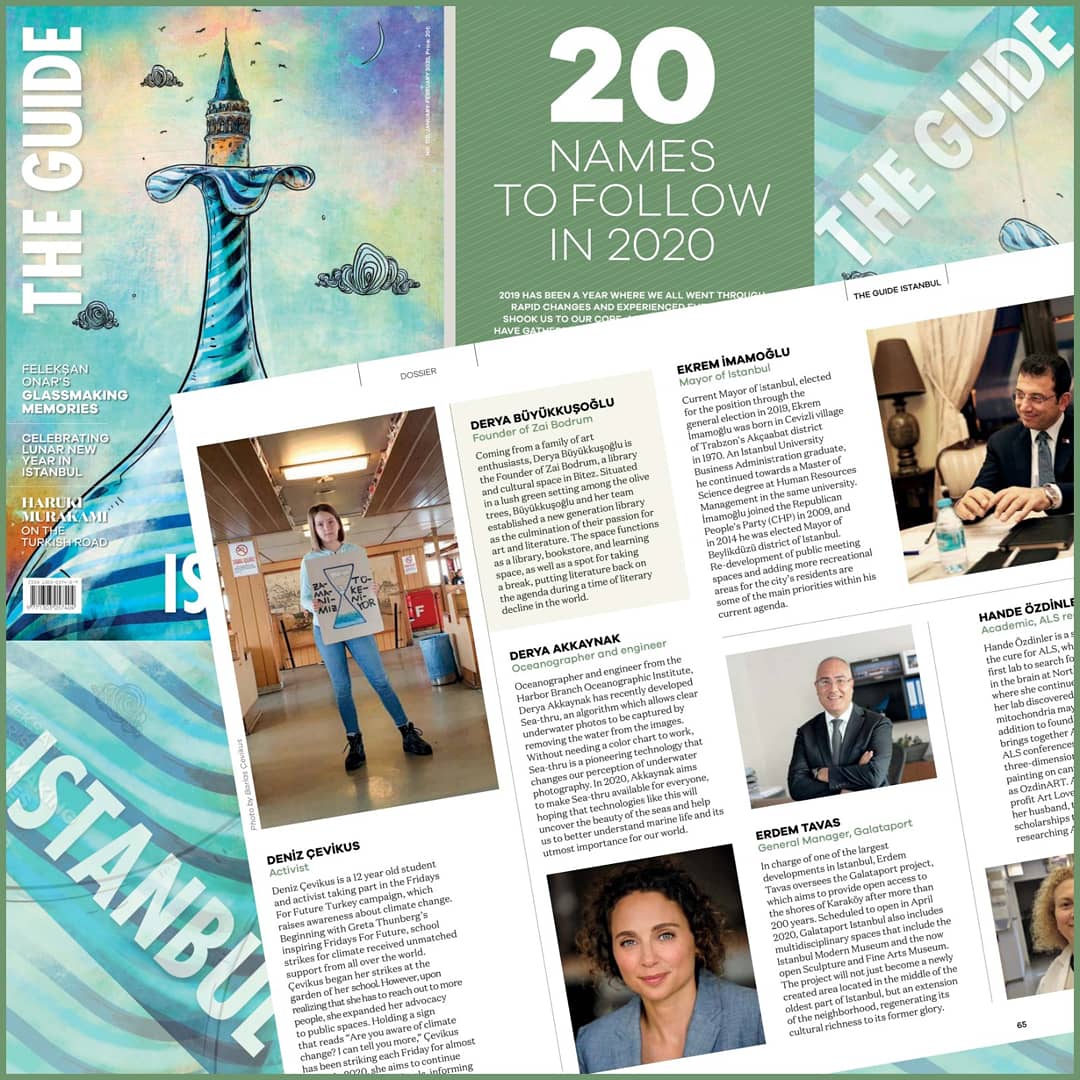 CevikusHB's tweet image. I'm honoured to be featured by The Guide Istanbul (@tgistanbul) as one of the 20 names to follow in 2020 😊 
*
The Guide Istanbul, "2020'de takip edilesi 20 isim" listesinde bana da yer vermiş 😇
#theguideistanbul #İstanbul #shouldfollow #fridaysforfuture #SchoolStrike4Climate