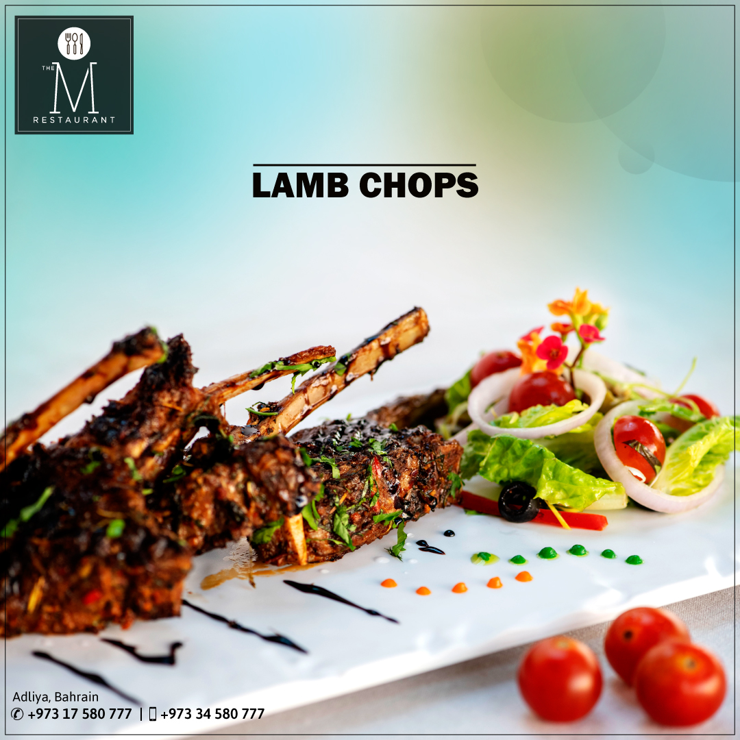 themrestaurant's tweet photo. Looking for an amazing #lunch or #dinner? Try our #LambChops from our #FineDining menu @themrestaurant , Bahrain!
#lamb #yum #delicious #fresh #starter #meat #meatlover #takeaway #kebabs #foodie #BBQ #chef #grilled #finedine #bahrainrestaurants #indianrestaurant #mrestaurant https://t.co/JRDV62EI0b