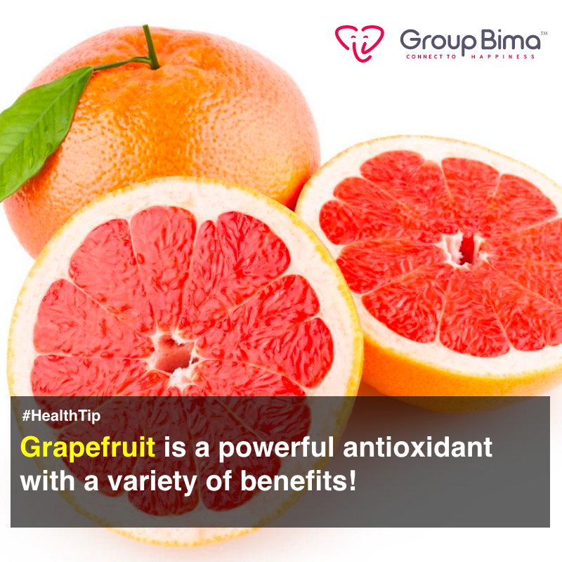 GrpBima's tweet photo. Grapefruit is a powerful antioxidant, beneficial for the immune system, reducing the risk of Kidney Stones, rich in fiber.
#HealthTip #Grapefruit #Groupbima #ConnectToHappiness https://t.co/uK34kFFtTY