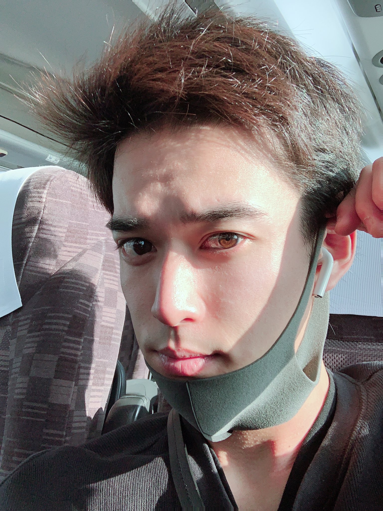 三島涼 Twitter પર 髪の毛短くなてしもたよ 更生した後の三井寿みたいな髪型なってる 笑 いってきまーす Slamdunk T Co A8zf9feeau Twitter
