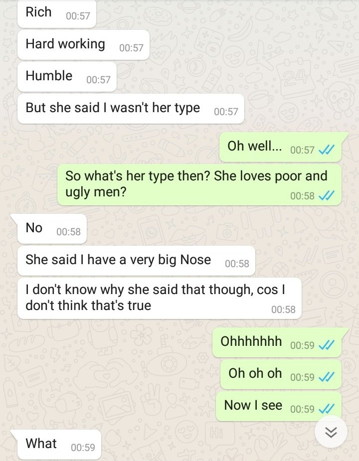 KingiJosh's tweet photo. This should make your day or atleast give you a good laugh 😂 

Thread👇😂 https://t.co/xk4eifb3Vj
