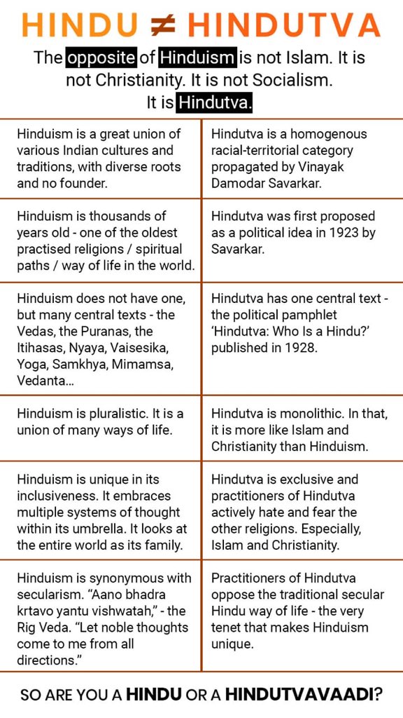 kunalkamra88's tweet photo. It’s not a fight for dharma it’s embracing it...
#hindusagainsthindutva https://t.co/pbaz5UX5S8