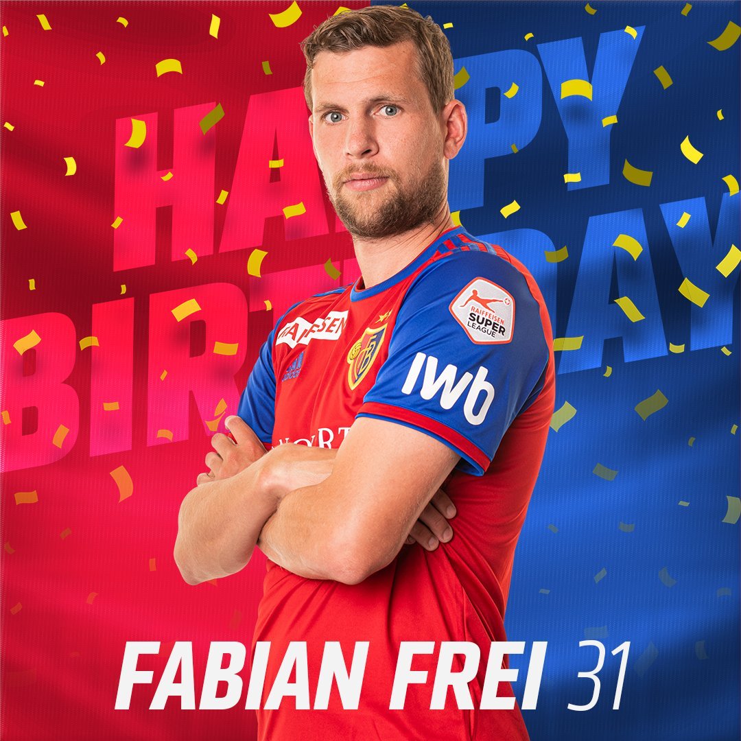 Oberösterreichische feuerwehrwache der gemeinden pregarten und gutau. Fabian Frei . Fc Basel 1893 On Twitter Happy Birthday Fabian Frei Our Number 20 Turns 31 Today Fcbasel1893 Zammestark