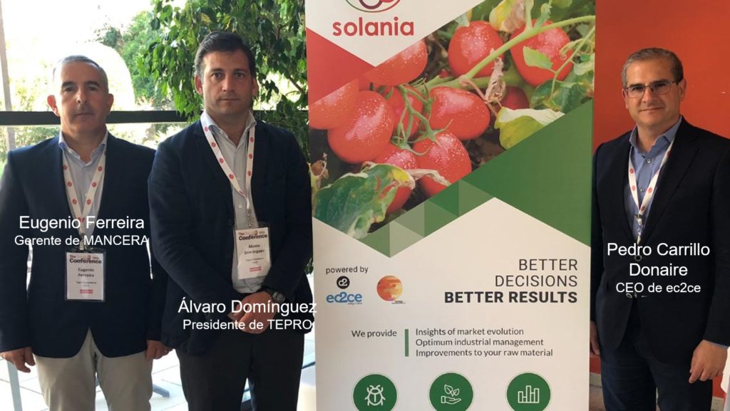 #SomosTepro 👨‍🌾 | Comenzamos el año involucrados en proyectos de #transformación digital. Fruto de la colaboración entre Tepro y #Ec2ce, nace #Solania, el primer ecosistema de gestión predictiva para el cultivo de #tomate 🍅 de industria.

📢 Better decisions, better results.