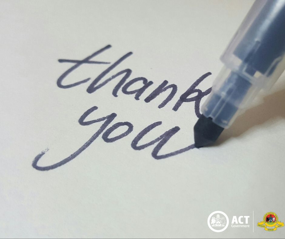 ACT_ESA's tweet image. We would like to extend a huge THANK YOU to all the families &amp;amp; employers of our staff &amp;amp; volunteers who have been working tirelessly on deployment or in the ACT. 

Your endless support is appreciated at this time, while staff &amp;amp; volunteers work 24/7 to keep the ACT community safe.