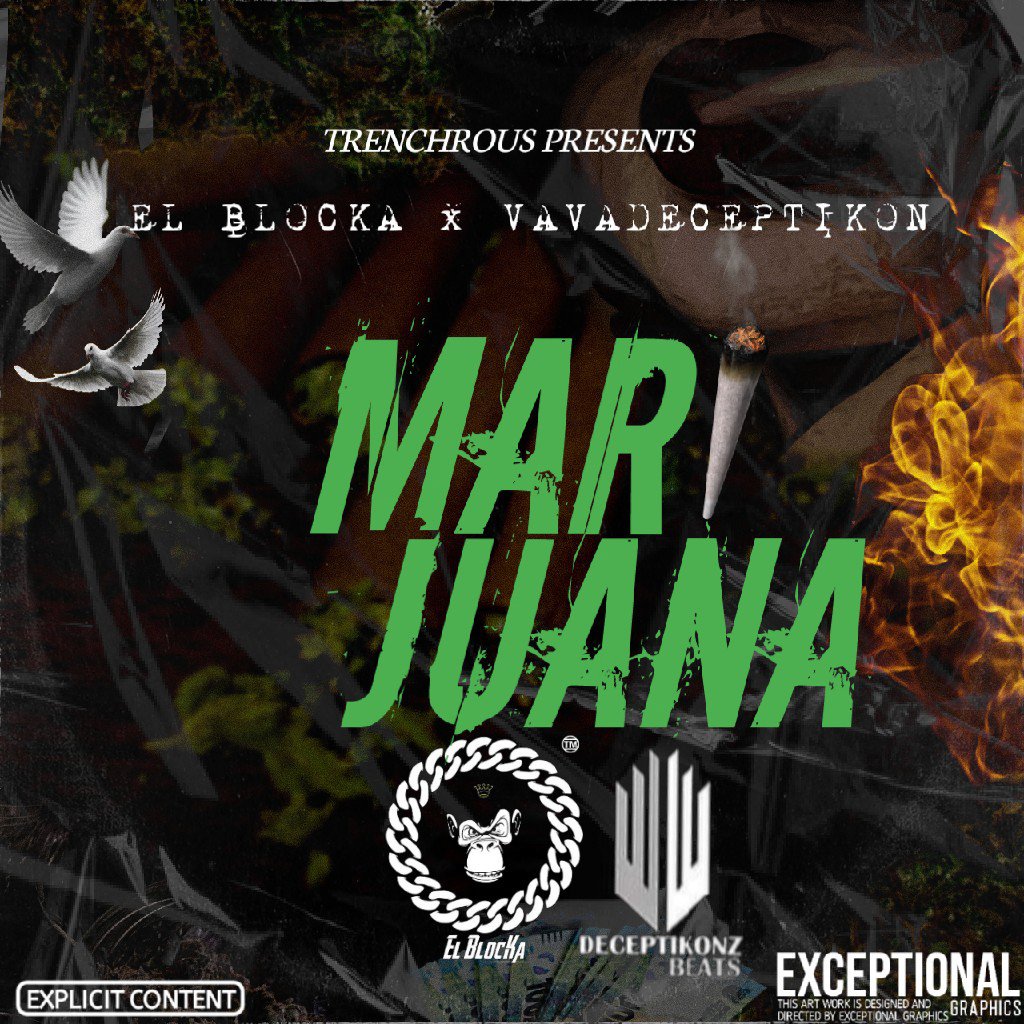 alidaroza1's tweet photo. NEW BANGER ALERT @OfficiaElblocka x @Vava_Deceptikon #Marijuana OUT NOW
https://t.co/vJplhjOxSK https://t.co/dlcVjsvHXq