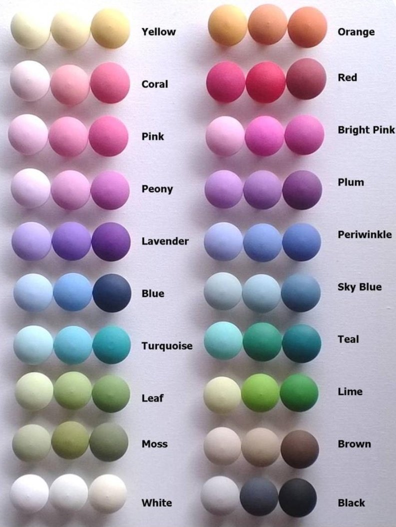 درجات الالوان و أسماء كل مجموعة ❤