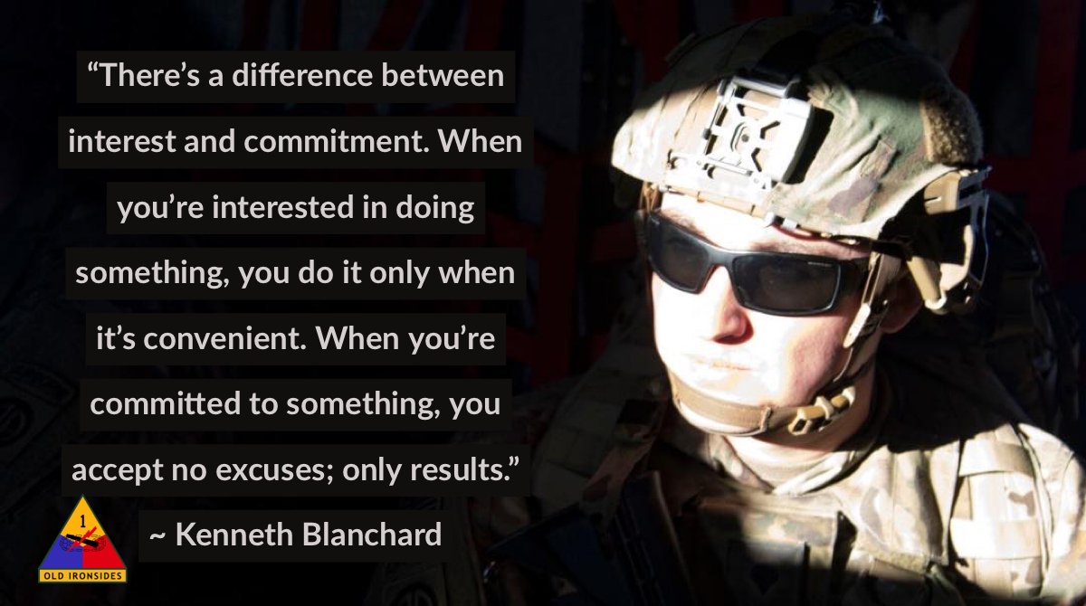 “There’s a difference between interest &amp; commitment. When you’re interested in doing something, you do it only when it’s convenient. When you’re committed to something, you accept no excuses; only results.” ~ Kenneth Blanchard

#WednesdayWisdom #WednesdayThoughts
#WednesdayVibes