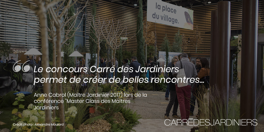 Retour d'expérience d'Anne Cabrol (<a href="/TeridealFrance/">Terideal</a>), Maître Jardinier 2017, lors de la Master Class des Maîtres Jardiniers. 🎙️
#jardin #jardinier #paysagiste #paysagisme
<a href="/Paysalia/">Paysalia</a>