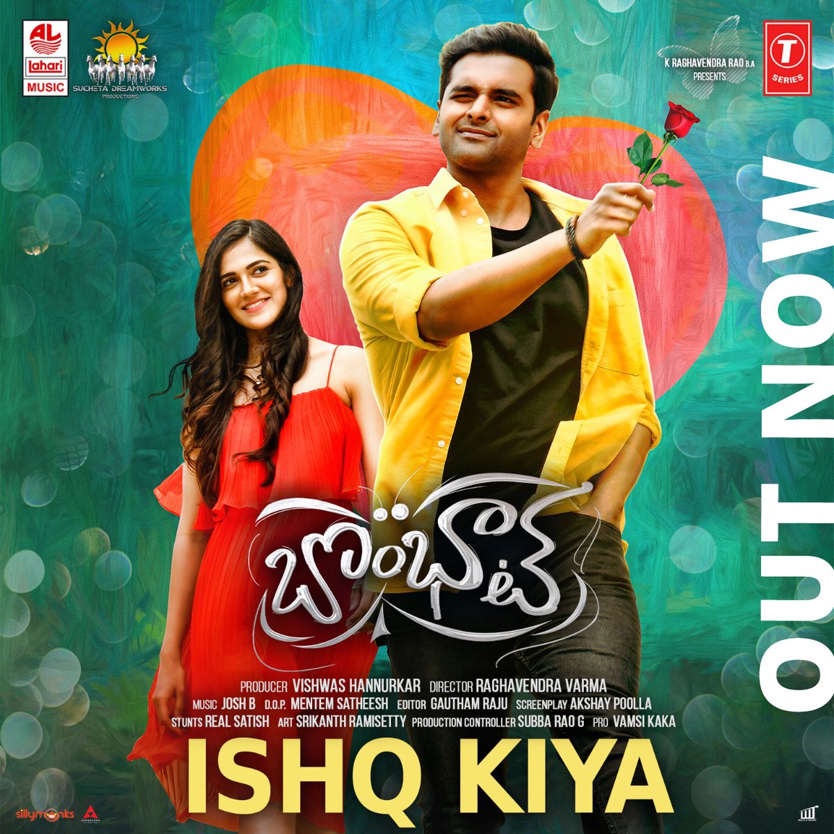 SMTollywood's tweet image. Listen to soulful number #ISHQKIYA from the movie #Bombhaat

👉 youtu.be/3BPmOprj4r0

@Josyabhatla #Sushanth 
@iChandiniC #SimranChoudhary 
#RaghavendraVarma #Vishwas 
@Ragavendraraoba