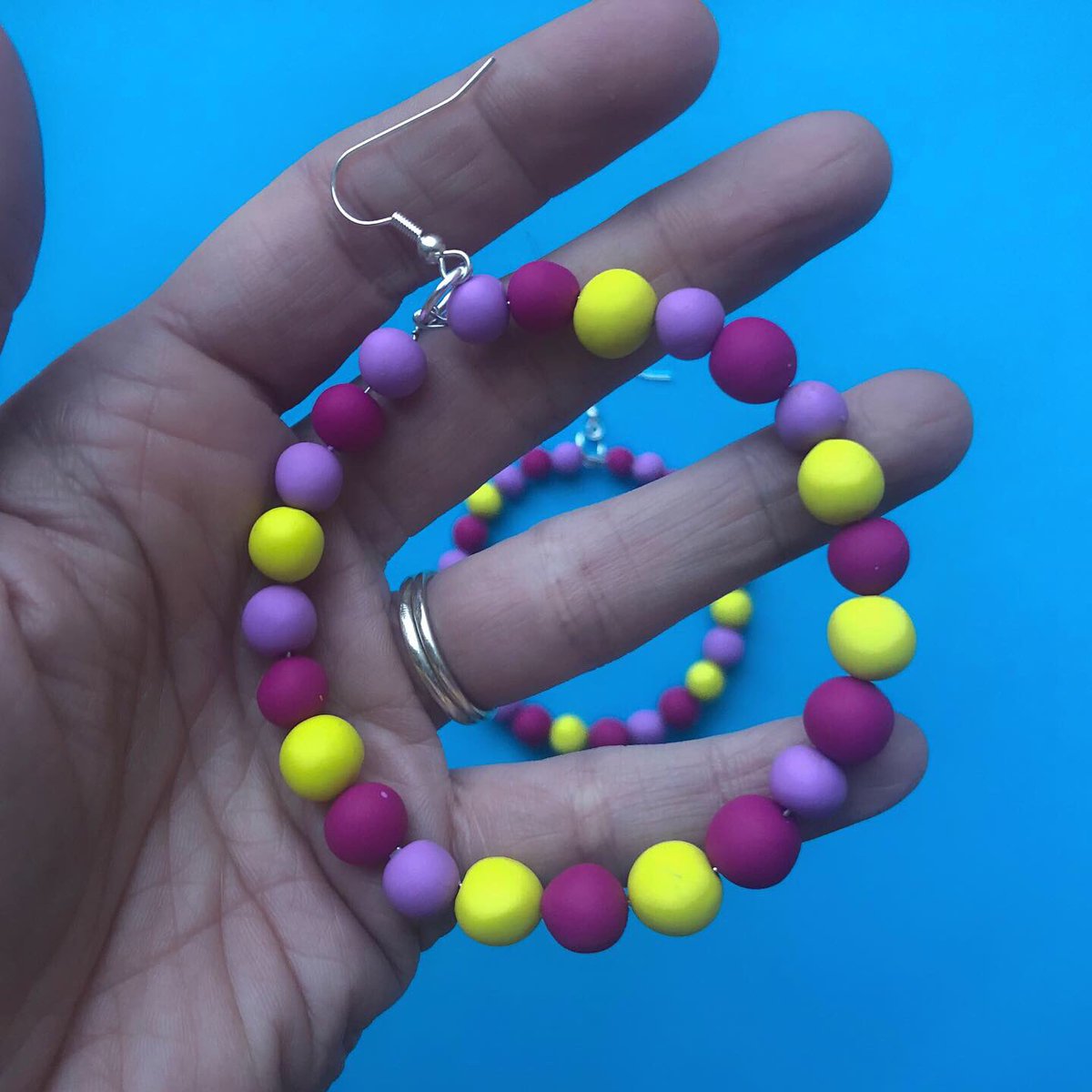 Nine9Angels's tweet image. Day 8 earrings for @FADDundee favourites so far! #fadd2020 #handmade #nineangels