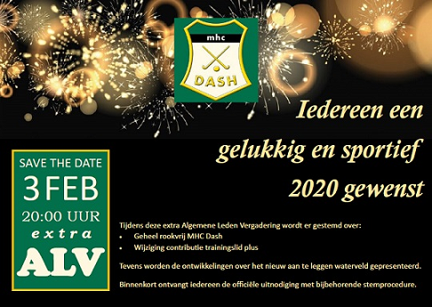 MHCDash's tweet photo. Iedereen een gelukkig en sportief 2020 gewenst https://t.co/a27ZlOGd1V