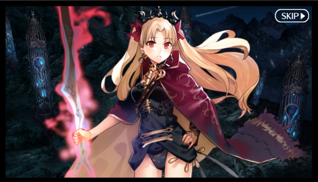 たまや 単冠湾提督 ゲーム Fate Grand Orderー第七特異点 絶対魔獣戦線 バビロニア 第14節 さよなら冥界の女神 エッピー 女神エレシュキガル登場 シュメルの神にも見せたことのない真の姿を主人公に見せて嬉しそう さて エレキシュガル攻略