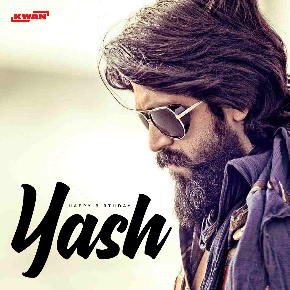 KwanSouth's tweet photo. Wishing @TheNameIsYash a very Happy Birthday!!! 🎉💥🎉 #HappyBirthdayYash #KGF2 https://t.co/mn8UziOj7b