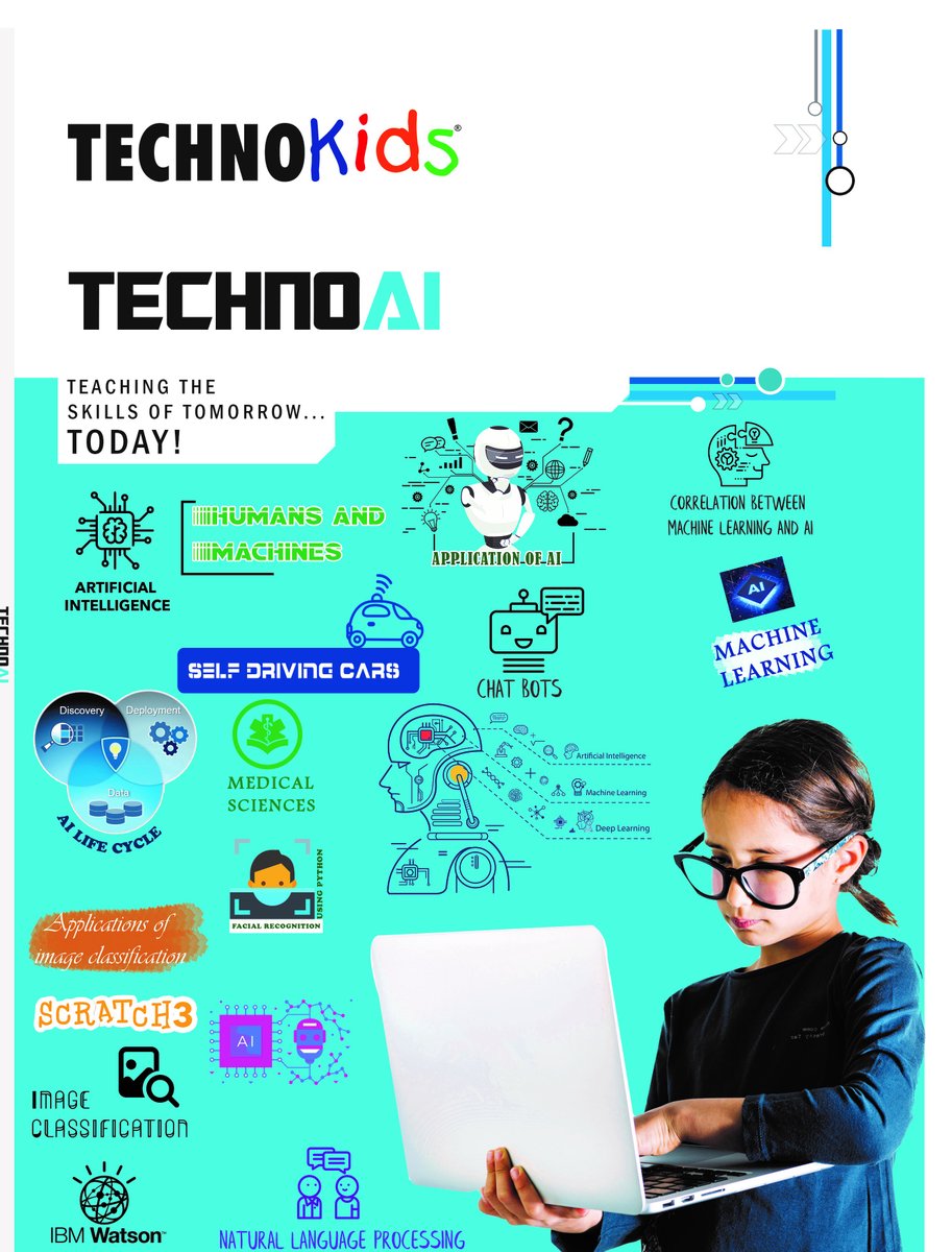 Knowledgehubdxb's tweet photo. #TechnoKids' newest release is #TechnoAI, a #technology #project that introduces #ArtificialInteligence using #Scratch 3 to #middleschool #students
It is an ideal project for Grade 6-8. Contact us at info@knowledge-hub.com Tel # 97143856650
#programming #coding #machinelearning https://t.co/FJeqNmBeQx