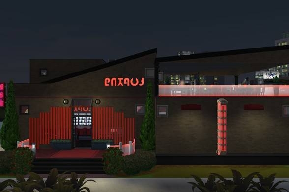 KingLeonofSims's tweet photo. Club Red is the hottest nightclub in town! Full bar, dance floor! Rooftop that has a  Karaoke performance stage! https://t.co/jn1JVQLj6E