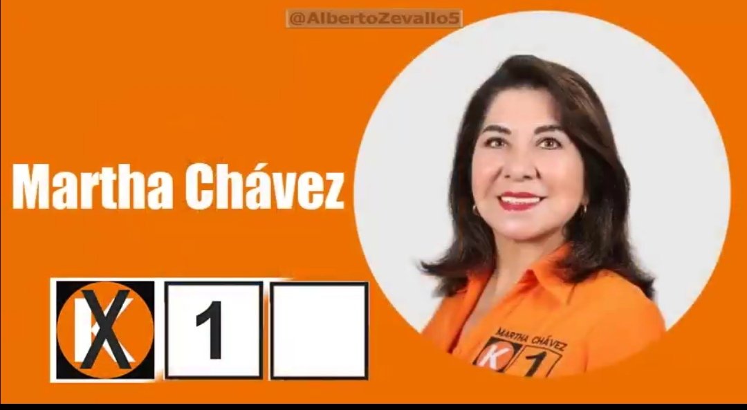 RossChirinos's tweet photo. VOTA ASI amigo Fujimorista:
- Marca  con un aspa dentro del CUADRO el logo de FP, la K
- Marca en el primer cuadro en blanco el 1 de nuestra candidata estrella Dra. Martha, Chávez. 
-El segundo cuadro en blanco marca el número del candidato de preferencia (ojo) de Fuerza Popular https://t.co/ZQBedlW61c