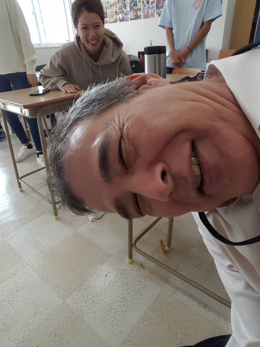 Smile! Let's take a selfie!   Lots of good memories teaching English at Senmon Gakkou LIFE Jr. College in Okinawa, Japan.   More and more memories coming soon!   @LifeJrCollege  https://life.ac.jp   I'm also the Study Abroad Coordinator.  @LIFEstudyabroad   #LifeJrCollege