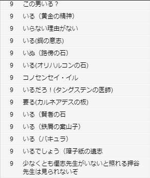 優志先生にも親衛隊が出来てる…??? 