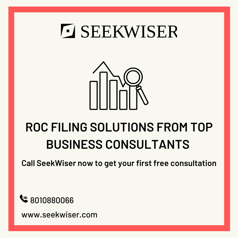 SeekWiser's tweet photo. #ROC Annual Return Filing is mandatory for all companies and #LLPs in India. Need help with yours? Consult SeekWiser's #business #consultants! Call us at 8010880066
#startup #startups #india #startupindia #MCA #annualfiling #compliance #WednesdayWisdom #WednesdayThoughts https://t.co/EGKiavi7FB