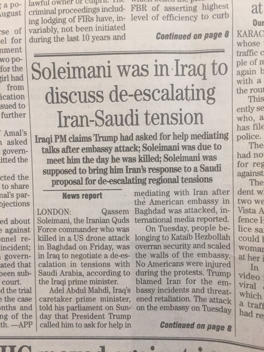 naviid_hussain's tweet photo. In 2002, 400Tribal elders gathered to solve #Taliban escalation into #Pakistan, #US drone strike killed all elders. ... #SoleimaniAssassination is same, #Trump wants war,more wars... Iran,Iraq,Saudia&amp;Pakistan must get their heads together! #StopUsWars #TrumpsWarOfMassDistraction https://t.co/h50dhMdamo