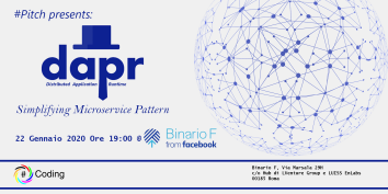 ivanoscifoni's tweet image. #Pitch In questa sessione presenteremo il nuovo progetto Microsoft Dapr per la creazione di architetture a microservizi.
Per iscriversi eventbrite.it/e/biglietti-pi…
#SharpCoding #Dapr #Microsoft