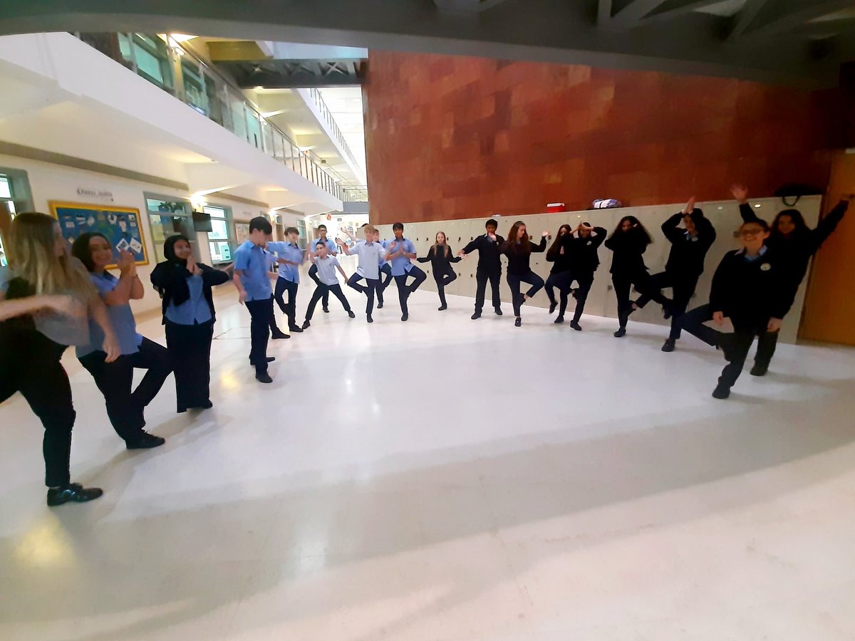 Yoga can improve concentration, relieve stress and improve posture. Here is 10CH and 10GR embracing this mornings Yoga Challenge :)