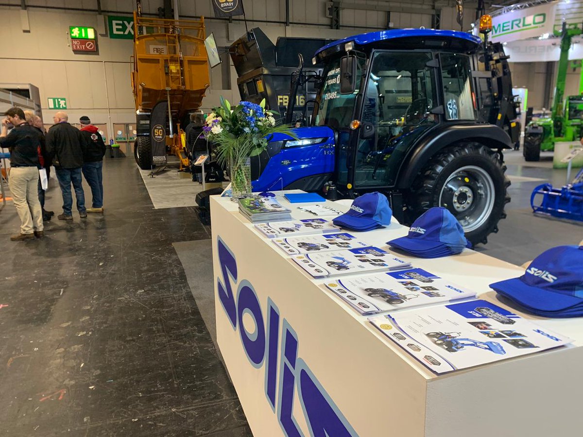 SolisTractor's tweet photo. UK’s biggest Agricultural Machinery and Technology show, Lamma’20 begins today. Visit our stand no. 316 at Hall no. 6. #LammaExhibition #Lamma2020 #Solis #TractorsAndMore #Agriculture #Farming #SolisH26 #SolisS26 #SolisS50 #SolisS20 #SolisN75 #Birmingham #UK #FutureIsNow https://t.co/8Qxb78SpZG