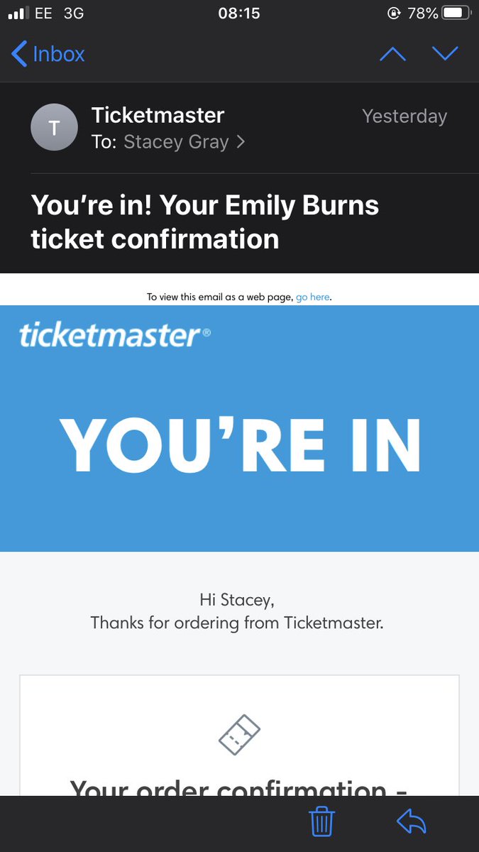 staceygray93's tweet photo. See you in Glasgow @BurnsEmily 🙋🏻‍♀️ https://t.co/F4gfUt4sZV