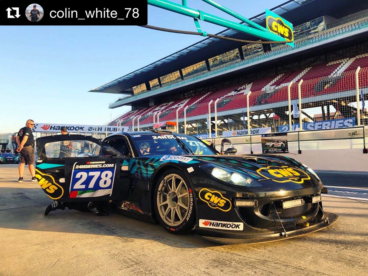 That’s the 6H of Dubai done great pace but unfortunately a gearbox problem cost us a strong finish! Good luck to the guys for the 24H!