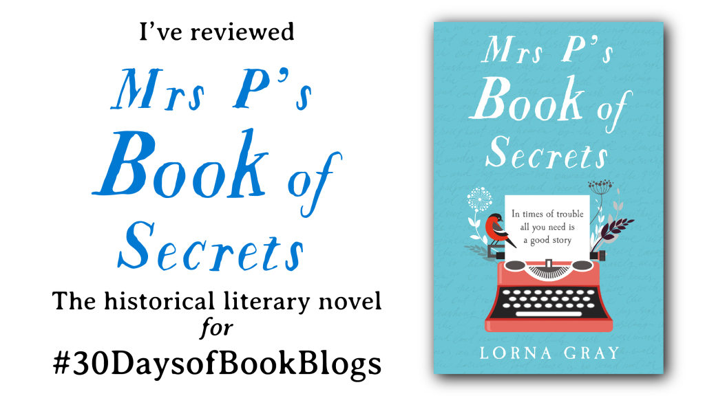 portybelle's tweet image. Mrs P's Book of Secrets by Lorna Gray @mslornagray @0neMoreChapter_ #30DaysofBookBlogs #bookreview portobellobookblog.com/2020/01/08/mrs…