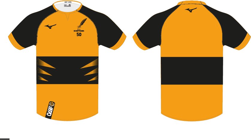 ChieftainsRC's tweet photo. 50th Anniversary Replicas and other Kit available!

Two replica jerseys have been released ahead of the 50th Anniversary. 

Info and how to buy available here 👉🏽 https://t.co/nuyXI9wa1P

Majority of Chieftains kit available now has 50 year anniversary logo on it also

#chieftains https://t.co/XDUmQHANUb