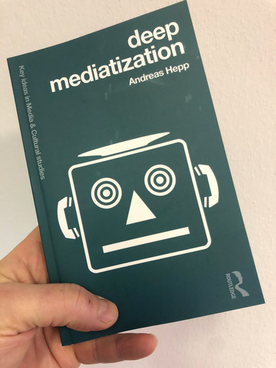My book “Deep Mediatization“ is out, published at 
<a href="/Routledge_MandC/">Media, Cultural and Communication Studies</a>. It is about the re-#figuration of #society by digital media, discussing #mediatization and #datafication, #infrastructures, #pioneercommunities, #data, and much more. Have a look: routledge.com/Deep-Mediatiza…