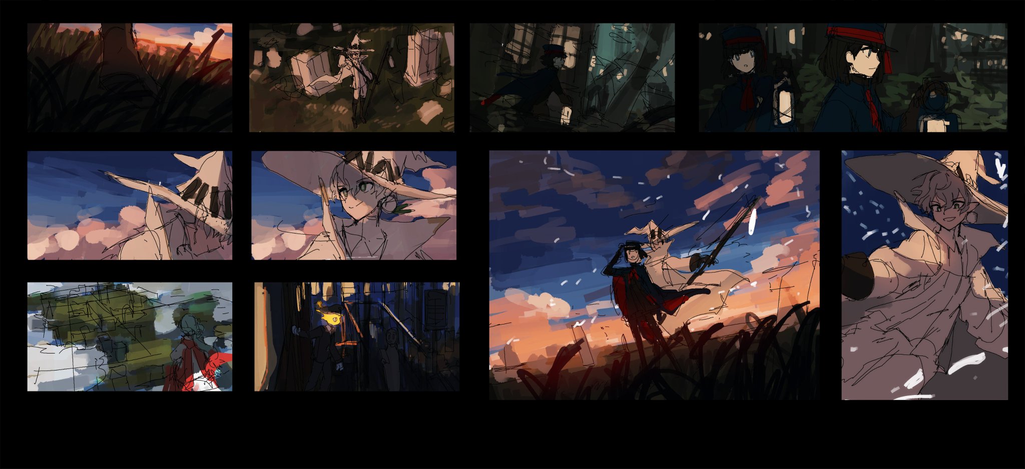 Dust Girl on Twitter "러프 이미지보드 https//t.co/GBmcl4pCNC" / Twitter