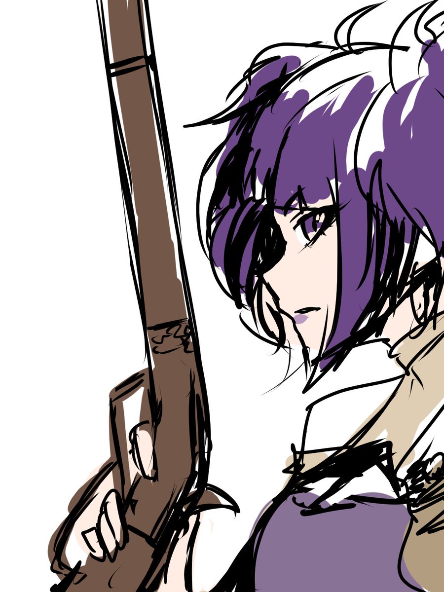 シャニマス 田中摩美々 マスケット銃 シャニマスarms 葦永魔法使いおじさんのイラスト