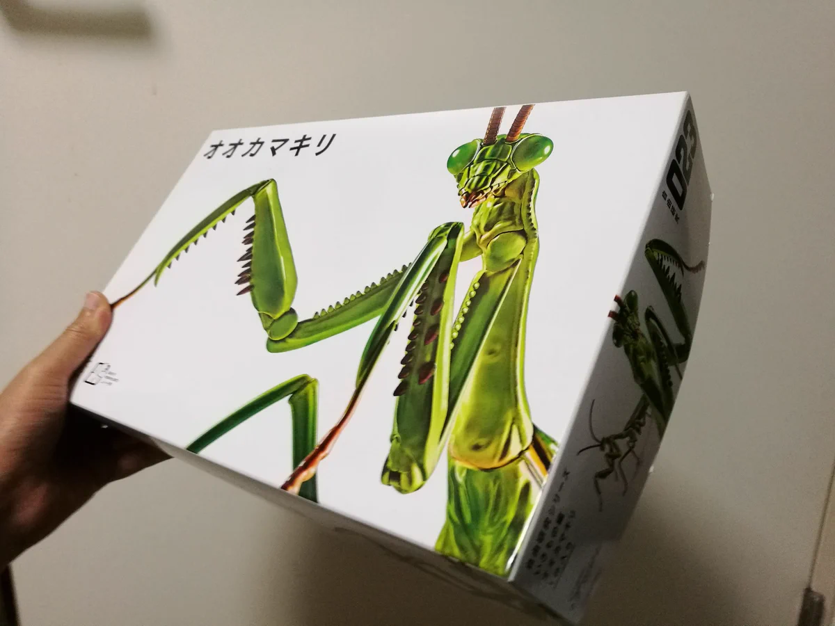 ガンダムに勝てる！巨大カマキリのプラモデルを作ってみた。