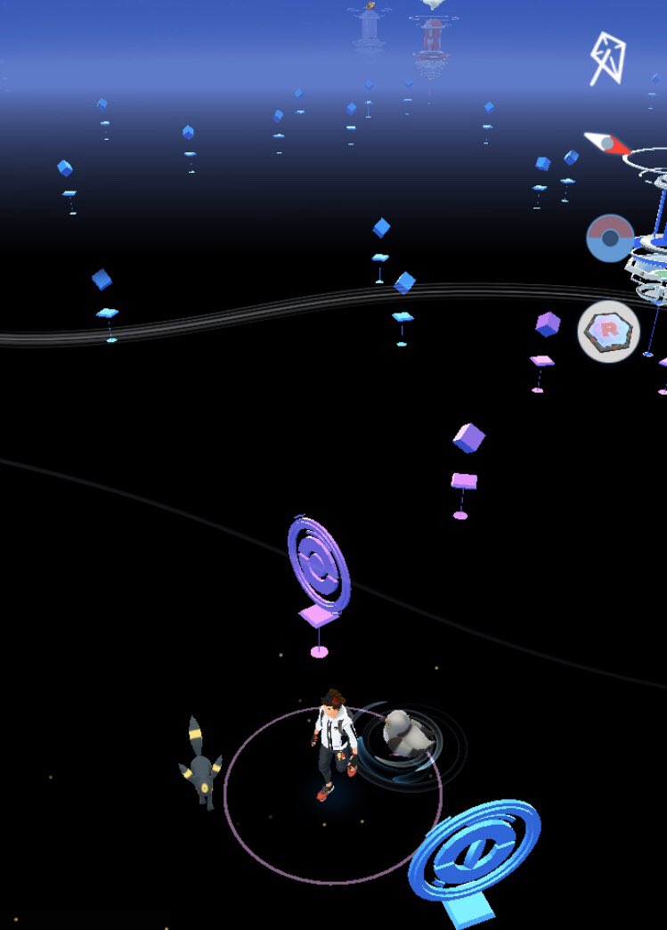 LunaSol_01i's tweet photo. 宇宙感ある　#ポケモンGO https://t.co/wiKd5J7Lvo