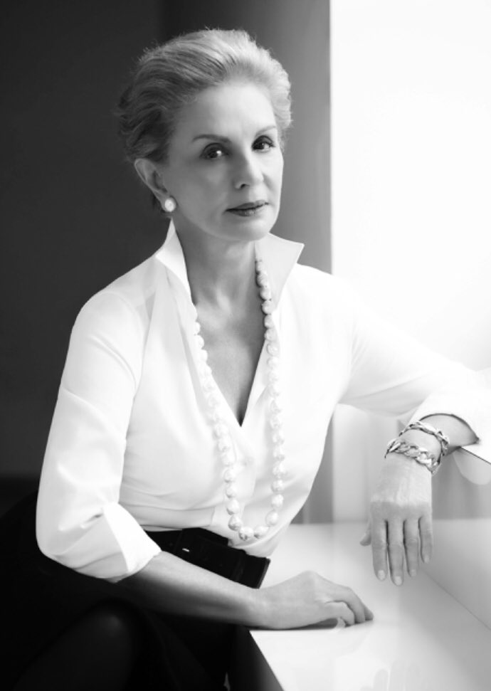 Happy birthday to THE FASHION QUEEN Carolina Herrera     one of my favorite Venezuela s icons 