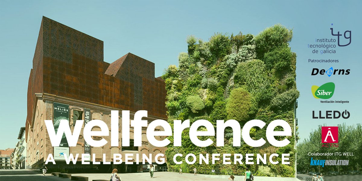 itgwell's tweet image. El 5 de febrero se celebra en Madrid la nueva edición de la WELLFERENCE, el mayor evento WELL de España.
La wellference es la jornada de la salud en edificación y el bienestar empresarial. 
Inscripciones abiertas, entrada gratuita.📢
eventbrite.com/e/wellference-…