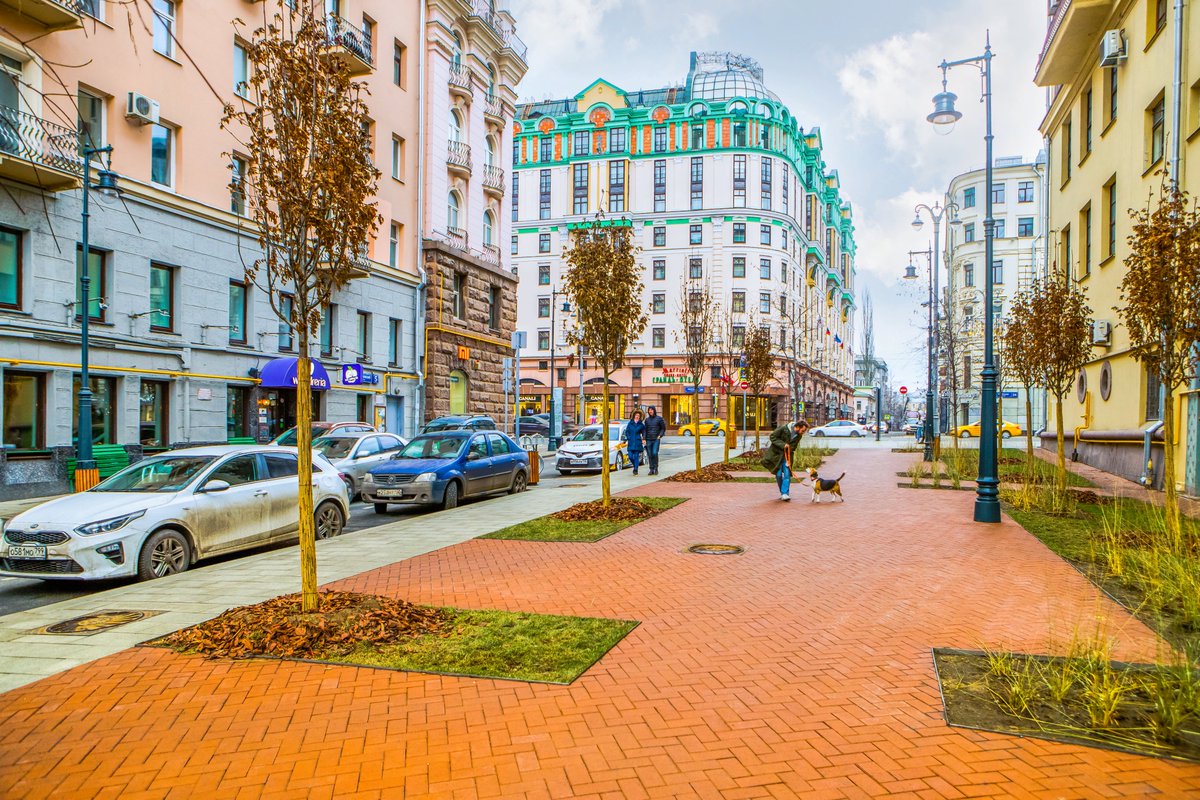 Улица в москве сделать