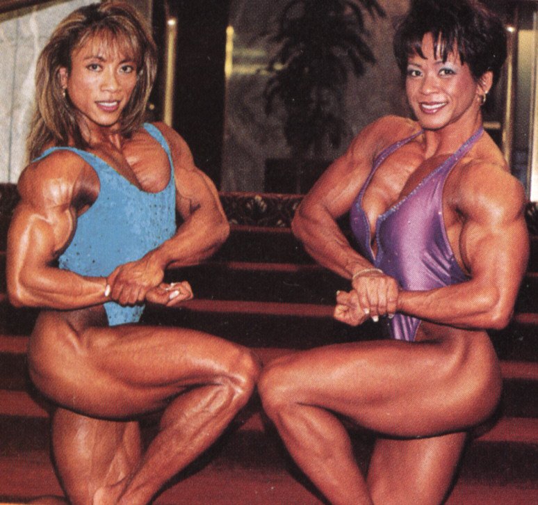 ❤ Female Muscle Fan 💪 on Twitter: "Brenda Raganot and Becky Rampey ht...