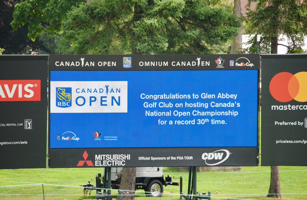 glenabbey007's tweet image. Perspective on #rbc CDN Open #Golf Championships. No other venue is as significant as #heritage @saveglenabbey in @townofoakville host of 30 Opens. None! R Montreal 10 R Ottawa 2 Hamilton 6 Mississauga 6 St. George’s 6 @vankayak @MacLeodLisa @stcrawford2 @Effie_ONB @GolfCanada